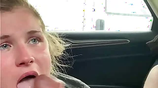 Cheating wife deep throat’s in Walmart parking lot