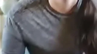 Sexy wife gives blowjob