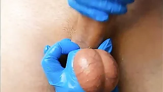 Nurse edges her patient to orgasm